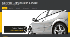 Desktop Screenshot of norcrosstransmission.com